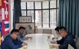 我校韦俊平校长到国交中心开展调研